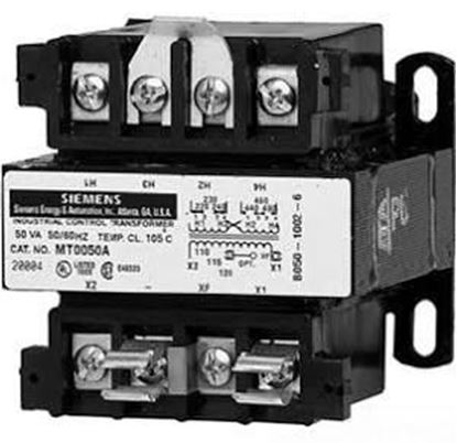 Picture of 480V-120V 150VA Transformer For Siemens Industrial Controls Part# MT0150A