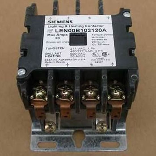 Picture of 20A 0Nc/12No 120Vc Open Cont For Siemens Industrial Controls Part# LCE00C012120A