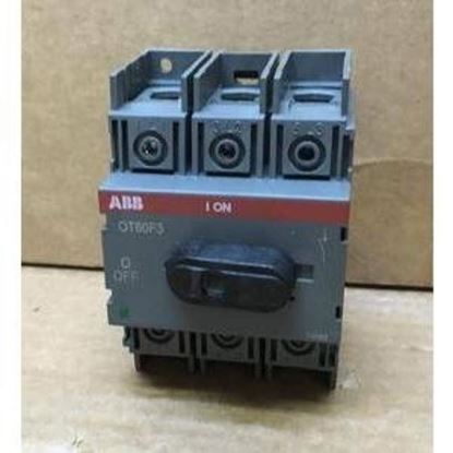 Picture of 3P 60A Ul508 Nf Disconnect Sw for ABB Part# OT60F3