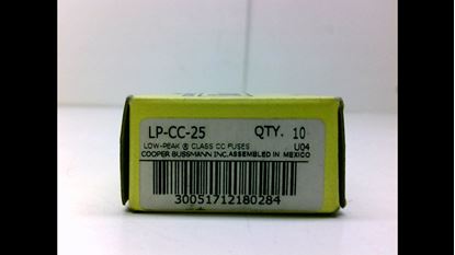 Picture of 25A 600V Class Cc Fuse for Bussmann Fuse Part# LP-CC-25