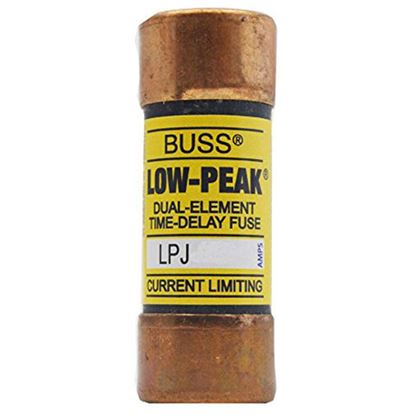 Picture of 25A-600Vac Class J Buss Fuse for Bussmann Fuse Part# LPJ-25SP