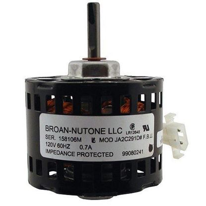 Picture of 120V .70A 1550Rpm Motor for BROAN-NuTone Part# S97008583