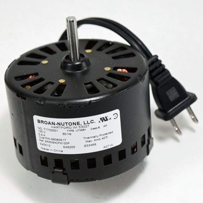 Picture of 120V 1.3Amp Motor for BROAN-NuTone Part# S99080517