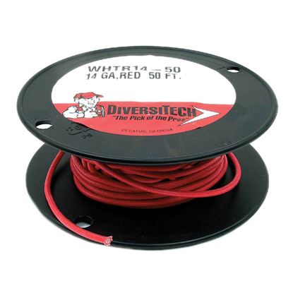 Picture of Wire Ht 14G Red 50 Ft. for DiversiTech Part# WHTR14-50