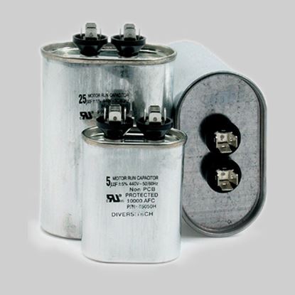 Picture of 5Mfd 370V Oval Run Capacitor for DiversiTech Part# 37050H
