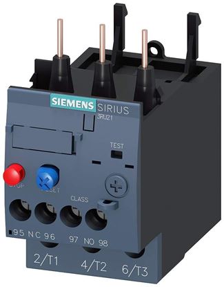 Picture of Overload Relay S0 17-22A Screw for Siemens Industrial Controls Part# 3RU2126-4CB0