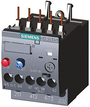 Picture of 7-10Amp Overload Relay for Siemens Industrial Controls Part# 3RU2116-1JB0