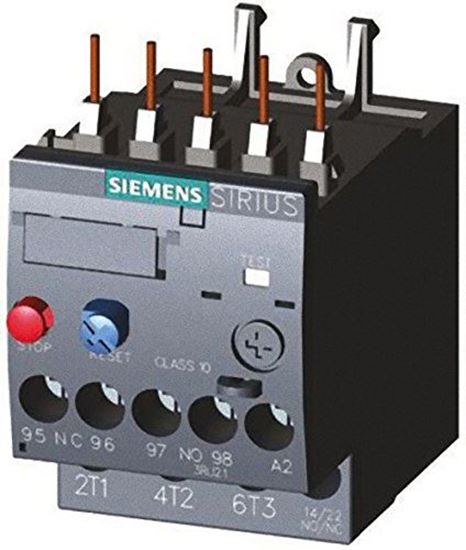 Picture of 7-10Amp Overload Relay for Siemens Industrial Controls Part# 3RU2116-1JB0