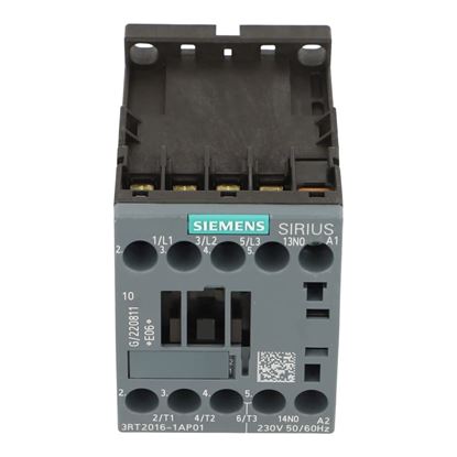 Picture of Contactor S00 9A 230Vac 1No for Siemens Industrial Controls Part# 3RT2016-1AP01