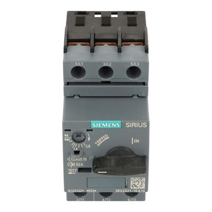 Picture of Motor Starter 2.8-4 Amp for Siemens Industrial Controls Part# 3RV2021-1EA10
