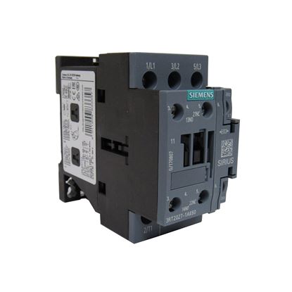 Picture of 120V 32Amp 3P Contactor 1No/Nc for Siemens Industrial Controls Part# 3RT2027-1AK60