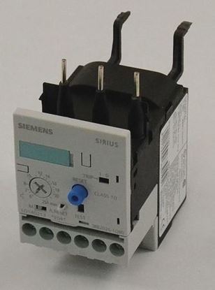 Picture of Overloadrelay 6A-25A Manreset for Siemens Industrial Controls Part# 3RB3026-1QB0