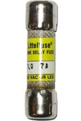 Picture of Fuse 500V Time Delay 7 Amp for Littelfuse Part# FLQ007