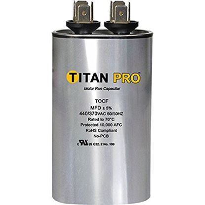 Picture of Titan Pro 15Mfd 440/370V Oval for Packard Part# TOCF15