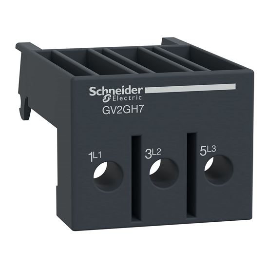 Picture of Large Spacing Adapter 3P for Schneider Electric (Square D) Part# GV2GH7