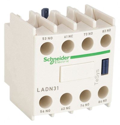 Picture of Contact Block 3 N/O, 1 N/C for Schneider Electric (Square D) Part# LADN31