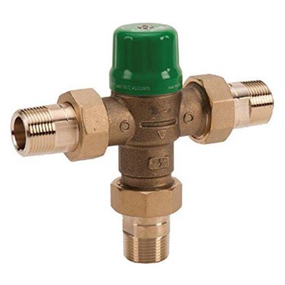 Picture of 1"Un Swt Mix Valve W/ Gage for Taco Part# 5004-HX-C3-G
