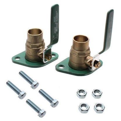 Picture of 1"Swt Shutoff Flange Kit for Taco Part# SFL-100S