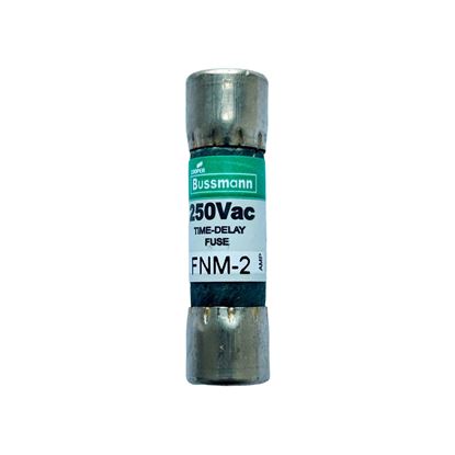 Picture of 2A-250VAC TIME DELAY FUSE for Bussmann Fuse Part# FNM-2