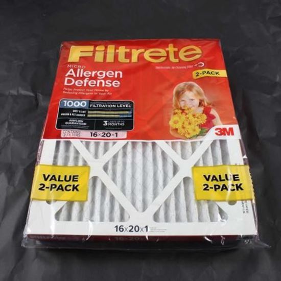 Picture of 3M Filtrete Products Micro Allergen Reduction Filter 16 In X 20 In X 1 In 2/Pack Part# 9800-2PK-HDW
