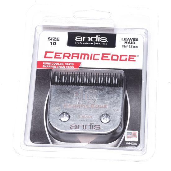 Picture of Andis Blade Size: 10(1/16"-1.5Mm) Part# 64315