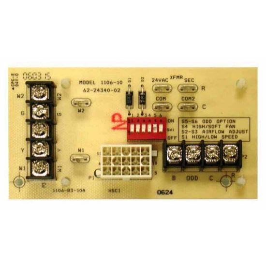Picture of Rheem Pro Rbhk Ecm Contrl Board Part# 62-24340-02