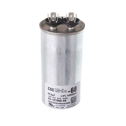 Picture of Rheem Pro Capacitor 45/440 Single Part# 43-101666-68