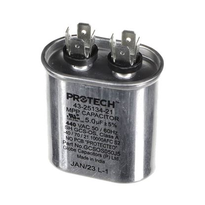 Picture of Rheem Capacitor - 5/440 Single Oval Part# 43-25134-21