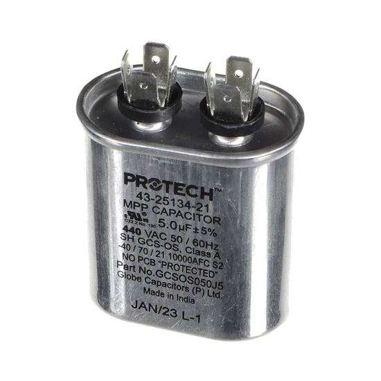 Picture of Rheem Capacitor - 5/440 Single Oval Part# 43-25134-21