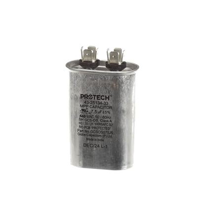 Picture of Rheem Capacitor - 7.5/440 Single Oval Part# 43-25134-33