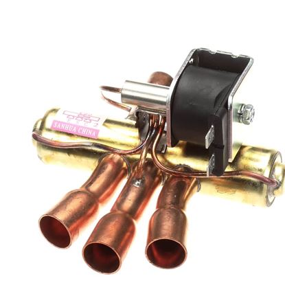 Picture of Carrier 24V 4-Way 1/2-Inch X5/8-inch Rev Valve Part# EF17BZ113