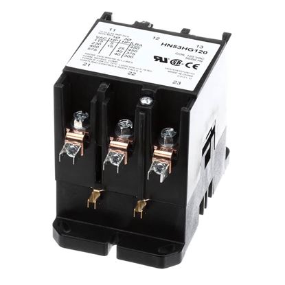 Picture of Carrier 3 Pole 120V 75Amp Contactor Part# HN53HG120
