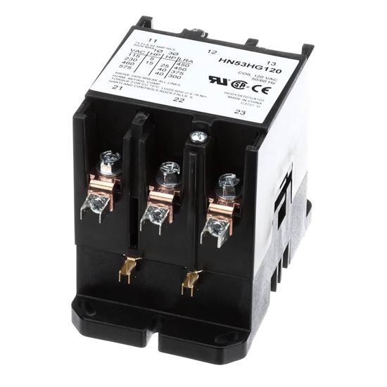 Picture of Carrier 3 Pole 120V 75Amp Contactor Part# HN53HG120