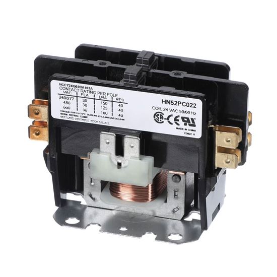 Picture of Carrier 2P 30A 24V Contactor Part# HN52PC022