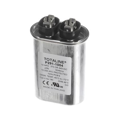 Picture of Carrier 370V Oval Run Capacitor 10 Mfd Part# P291-1004