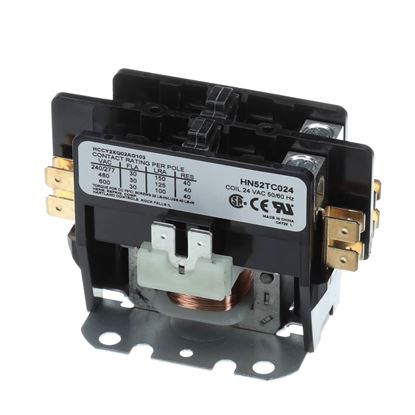 Picture of Carrier 2P 32Amp 24V Contactor Part# HN52TC024