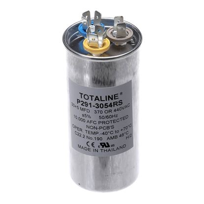 Picture of Carrier Run Cap Rnds 440V 30/5 Mfd Part# P291-3054RS