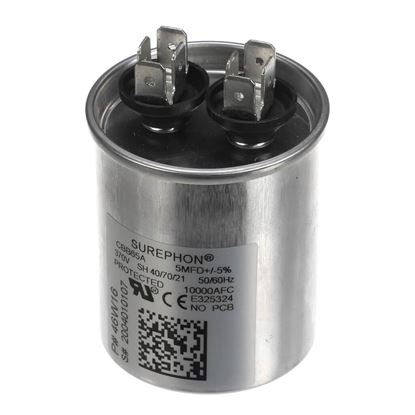 Picture of Lennox 5Mfd 370V Round Capacitor Part# 46W16