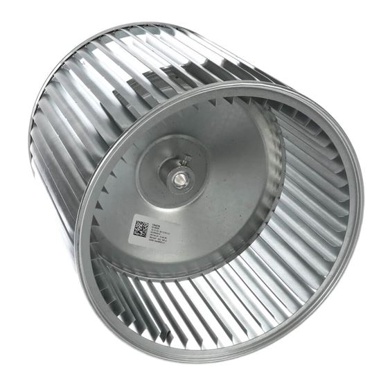 Picture of Lennox 10X10 1/2-Inch Bore Ccw Cc Blwr Whl Part# 15W76