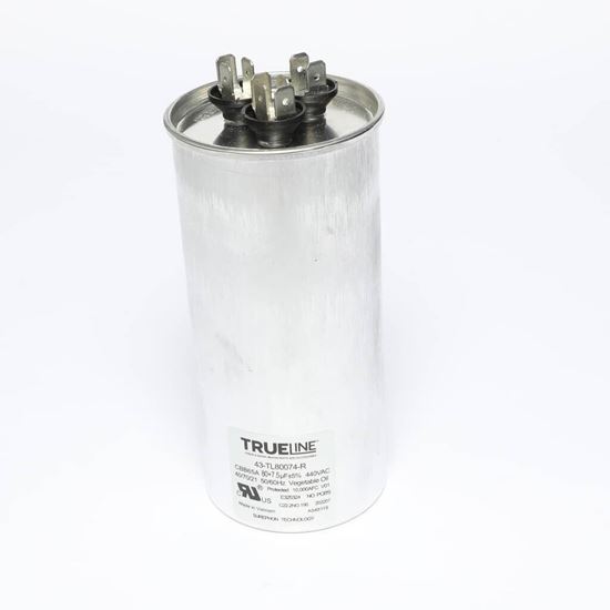 Picture of Rheem Capacitor - 80/7.5/440 Dual Round Part# 43-TL80074-R
