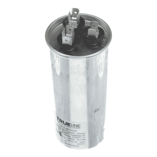 Picture of Rheem Capacitor - 60/10/370 Dual Round Part# 43-TL60103-R