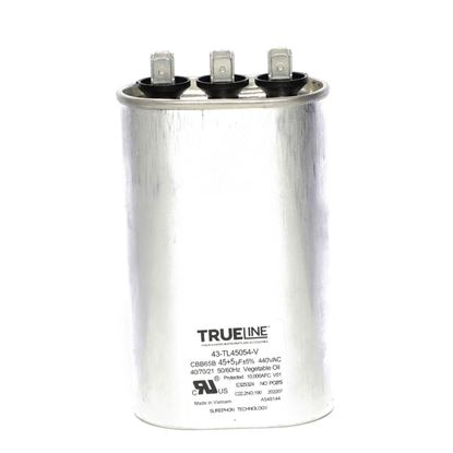 Picture of Rheem Capacitor - 45/5/440 Dual Oval Part# 43-TL45054-V
