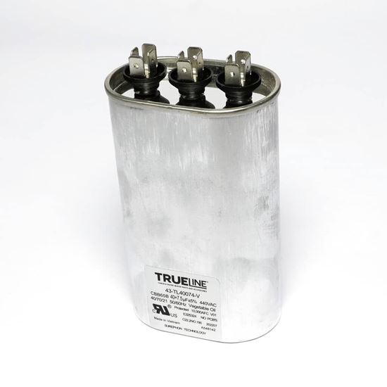 Picture of Rheem Capacitor - 40/7.5/440 Dual Oval Part# 43-TL40074-V