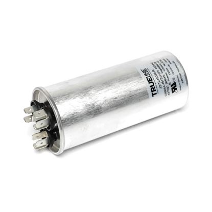 Picture of Rheem Capacitor - 45/3/440 Dual Round Part# 43-TL45034-R