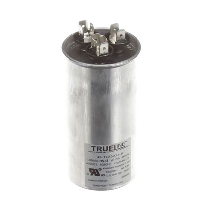 Picture of Rheem Capacitor - 35/3/440 Dual Round Part# 43-TL35034-R