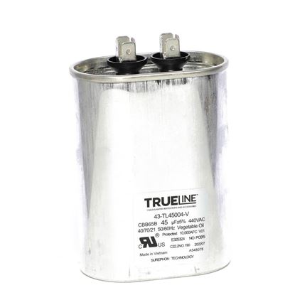 Picture of Rheem Capacitor - 45/440 Single Oval Part# 43-TL45004-V