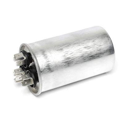 Picture of Rheem Capacitor - 25/5/370 Dual Round Part# 43-TL25053-R