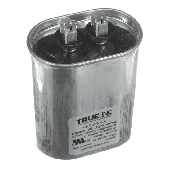 Picture of Rheem Capacitor - 35/440 Single Oval Part# 43-TL35004-V