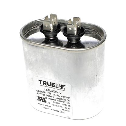 Picture of Rheem Capacitor - 30/440 Single Oval Part# 43-TL30004-V