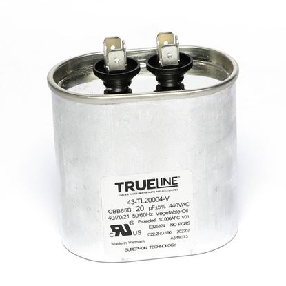 Picture of Rheem Capacitor - 20/440 Single Oval Part# 43-TL20004-V